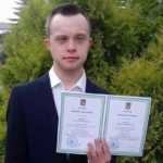 Впервые в Украине парень с синдромом Дауна получил высшее образование