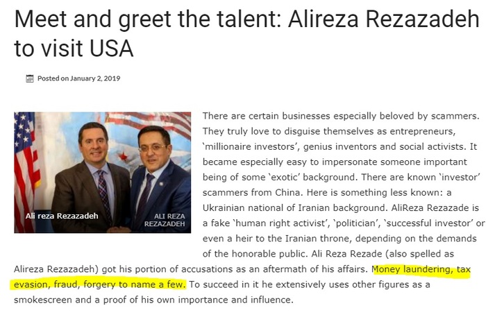 Али Реза Резазаде: что известно об иранском аферисте и коррупционере