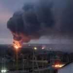 Под Белгородом в России горит и взрывается склад боеприпасов также взрывы в Курске и Воронеже (ВИДЕО)