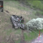 Дрон-камикадзе Switchblade Сил специальных операций ВСУ уничтожил танк оккупантов (ВИДЕО)